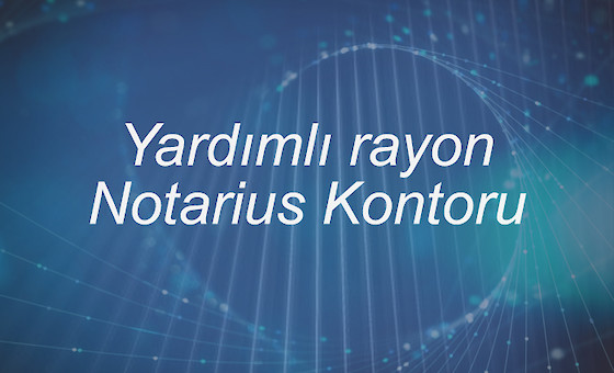 Yardımlı rayon Notarius Kontoru